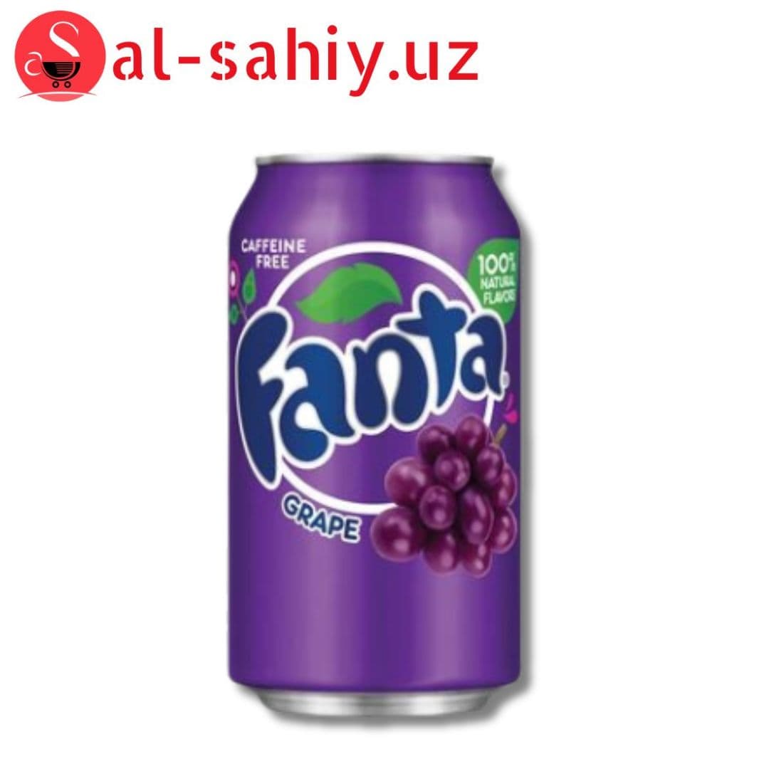 Fanta Caffeine free Grape ж/б 355мл
