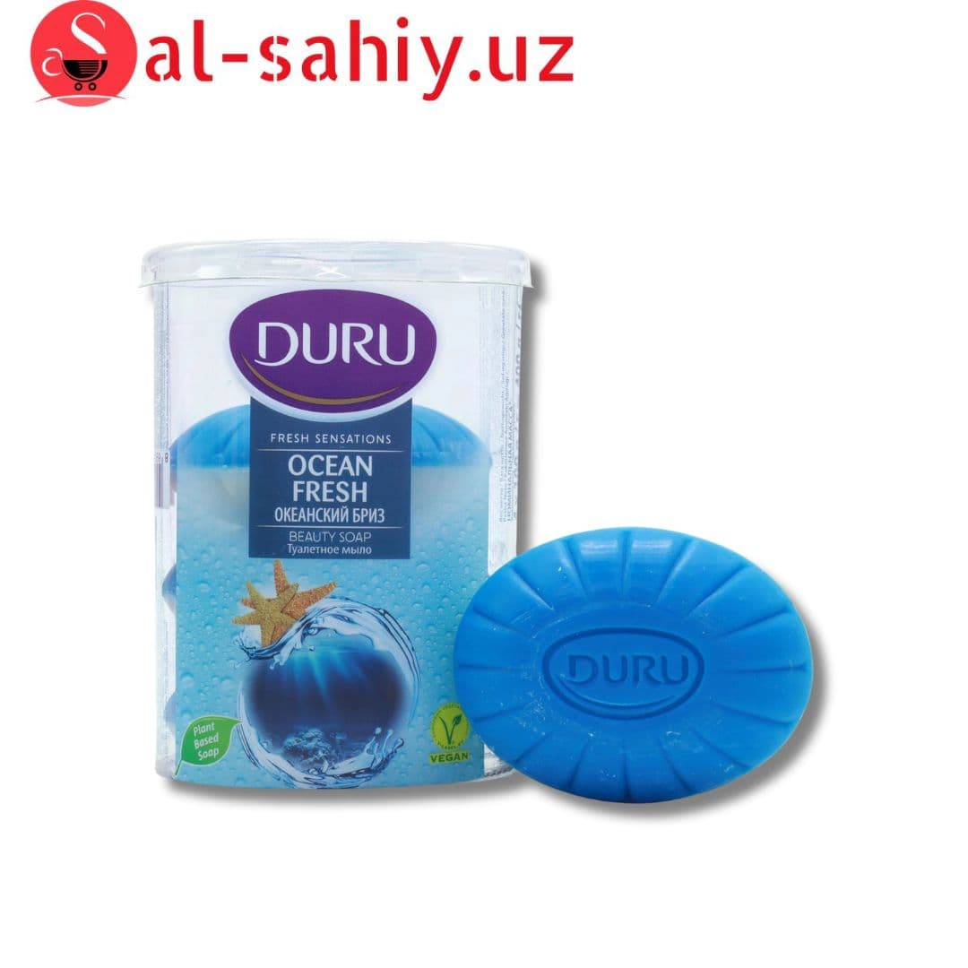 Мыло DURU Fresh Sensation Ocean 110гр*4