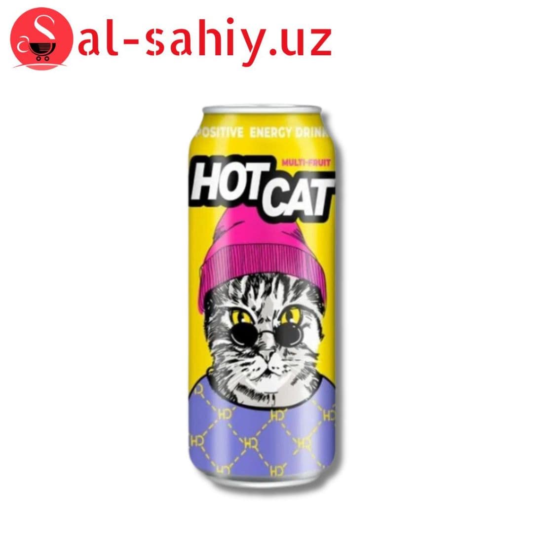 Энергетик HotCat MultiFruit 0.5л