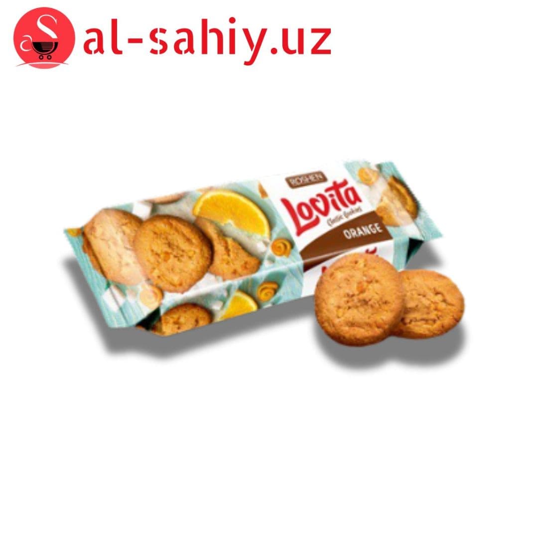 Печенье "ROSHEN" с апельсином lovita127г