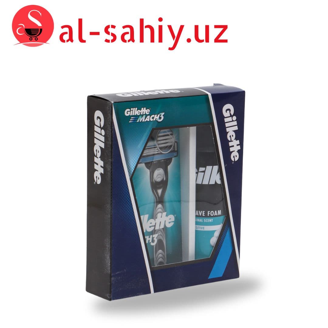 Подарочный набор Gillette Mach 3