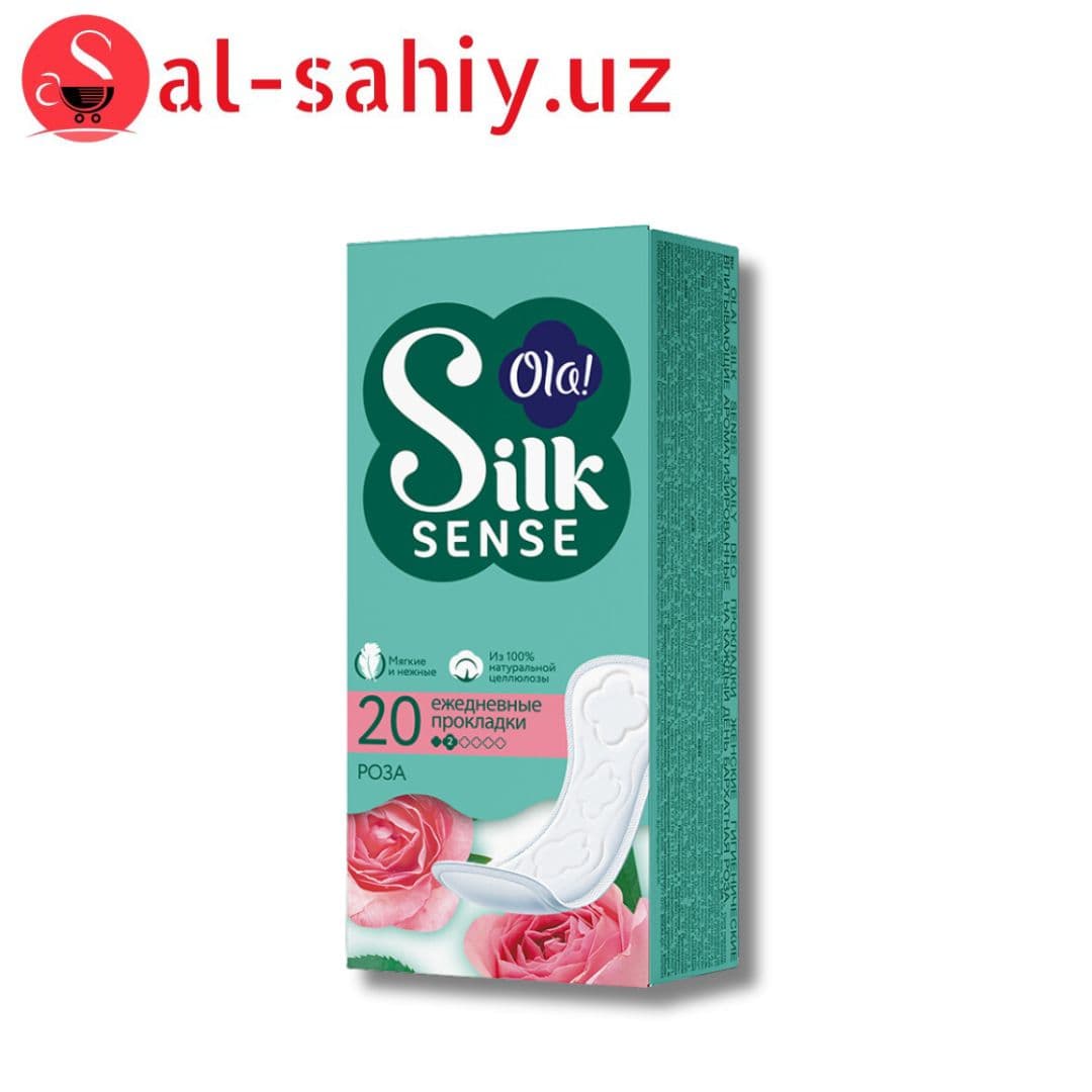 Прокладки ежедневные Ola! Silk Sense Daily Deo Бархатная роза (60 шт.)