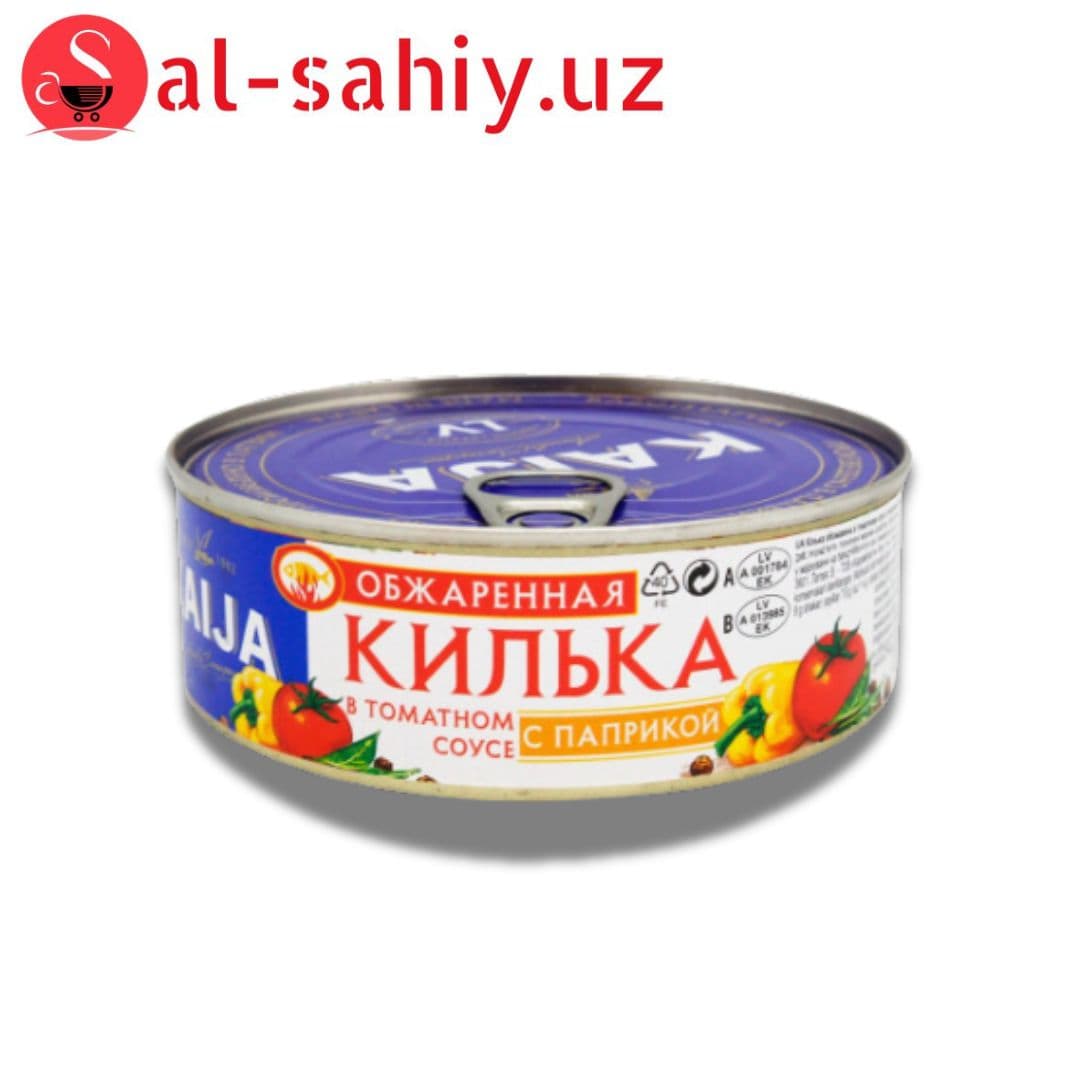 Kaija Килька в томатном соусе 140гр