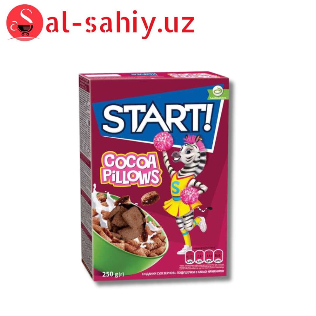 Сухой завтрак Start с какао начинкой 250 г