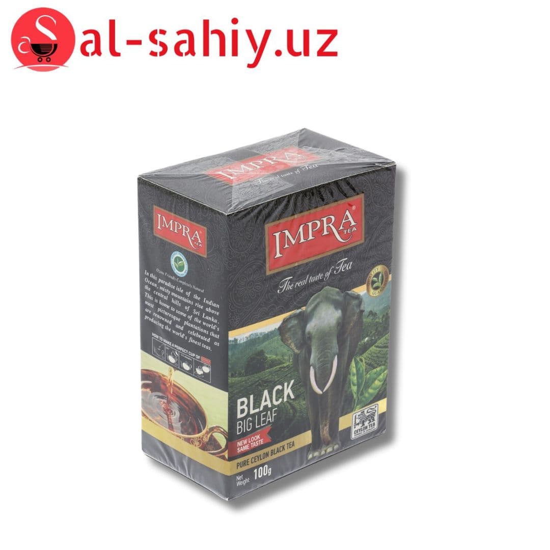 Чай "IMPRA" black leaf 100гр