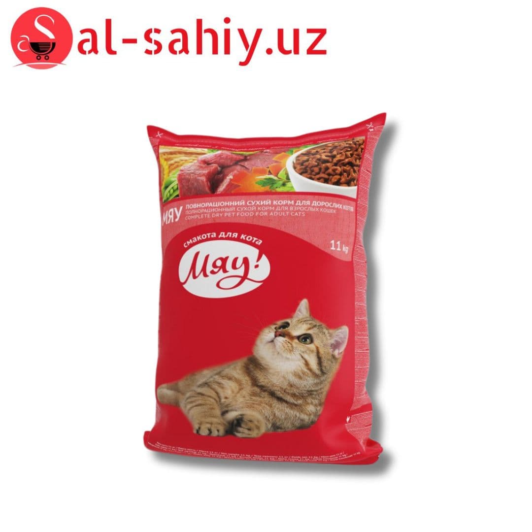 Сухой корм для взрослых кошек Мяу  (ВЕС)