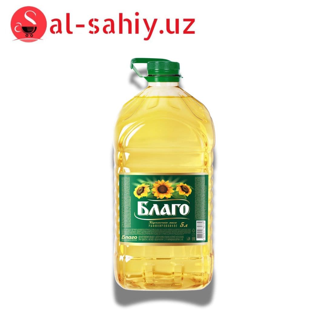 Масло подсолнечное Благо 5л