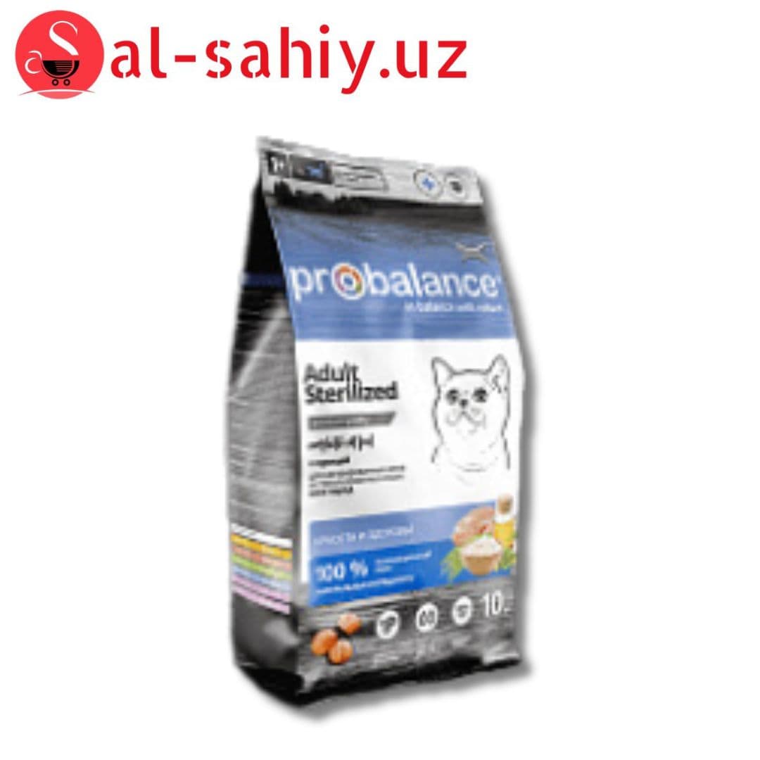 Корм для кошек ProBalance Sterilized, 400 г, курица, рис