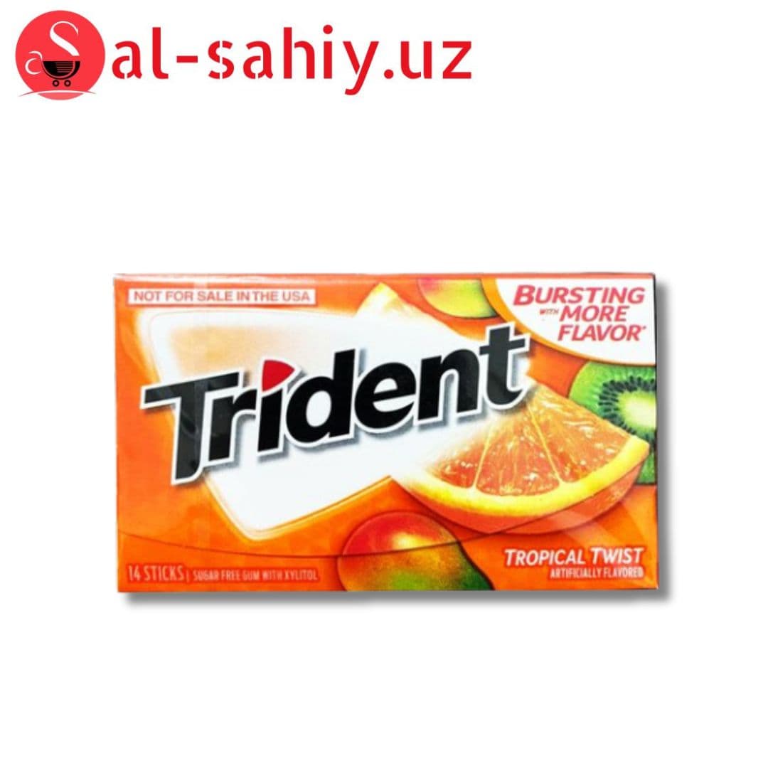 Жевательная резинка Trident Tropical Twist