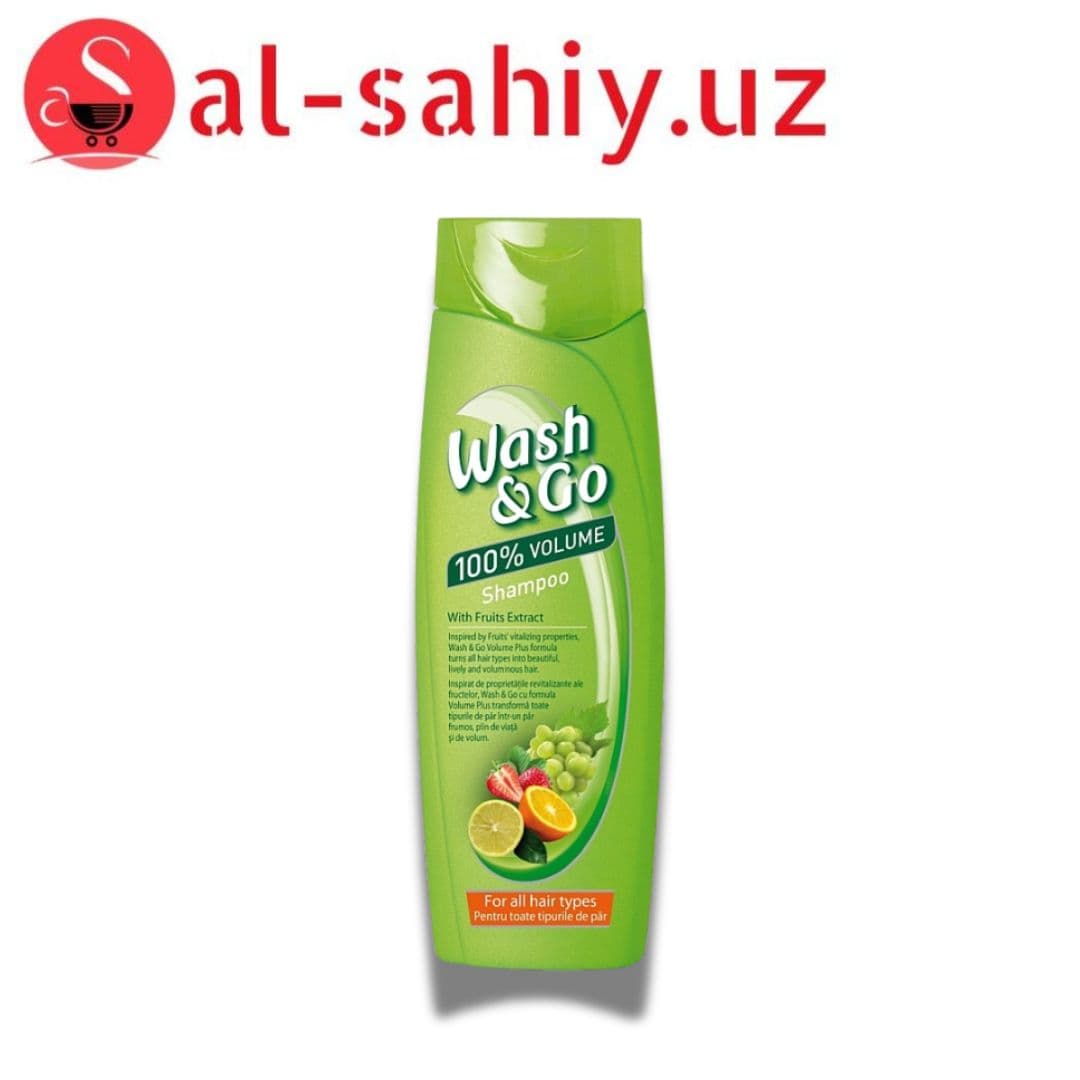шампунь wash&go энергия фруктов 400мл фл
