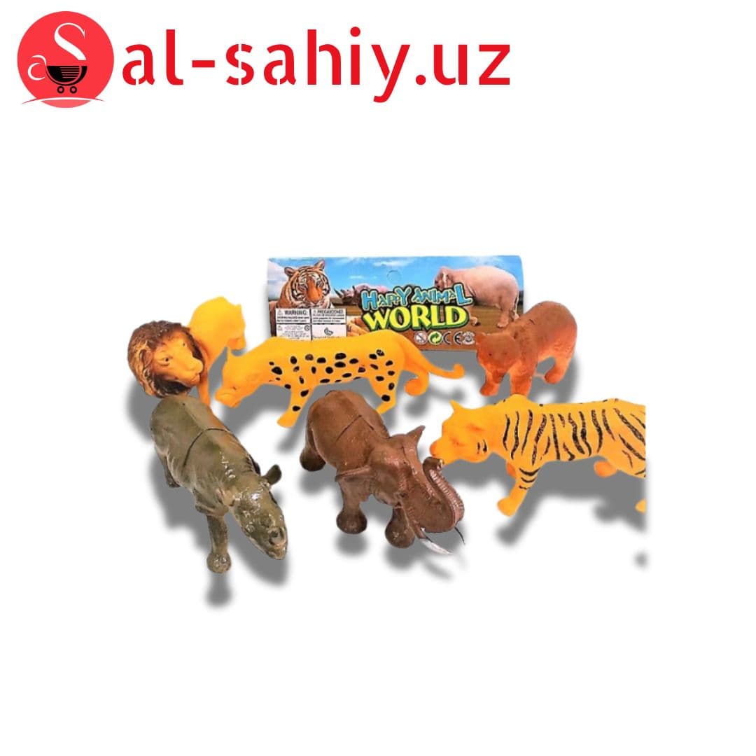 Игрушка Дикие животные HAPPY ANIMAL WORLD Q-702