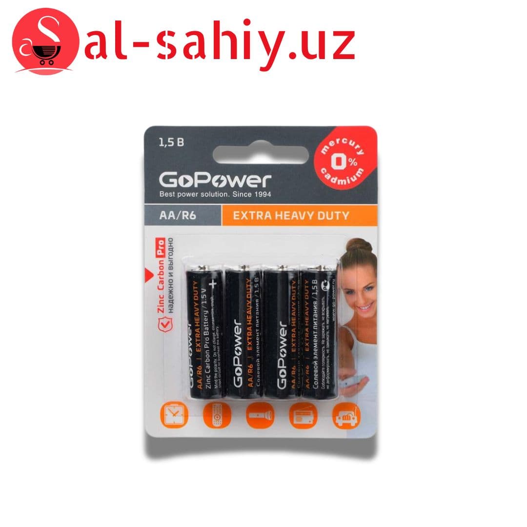 Батарейка 5R Power Heavy duty 4 B AA