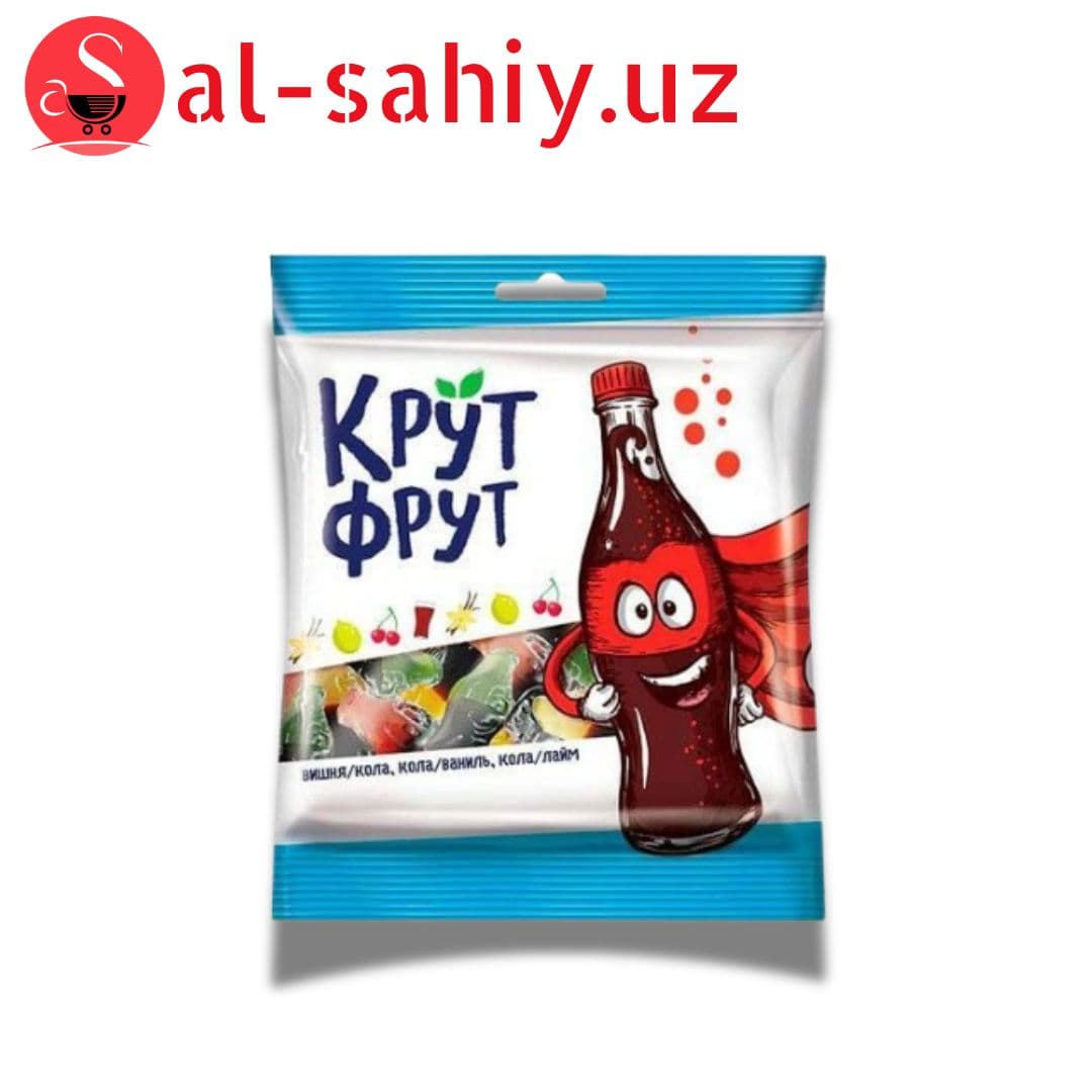 Живательный мармелад Крут фрут Велёлая бутылочка