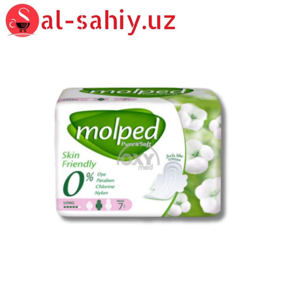 Гигиенические прокладки Molped Pure&Soft Uzun 7 Adet