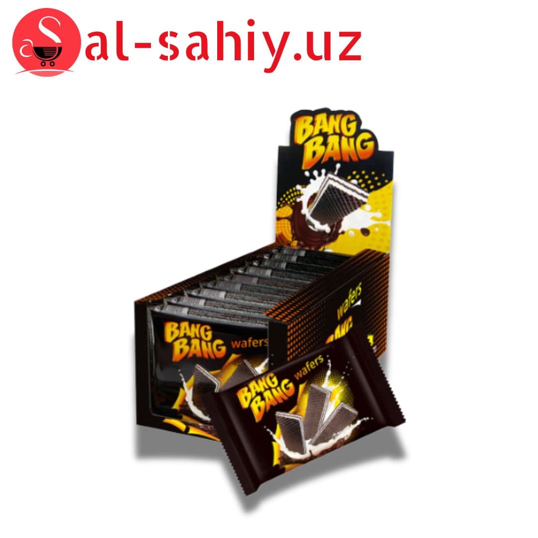 Вафли ТМ. "BANG BANG" 70гр