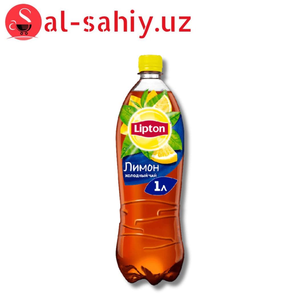Чай "Lipton" Чёрный с лимоном 1л