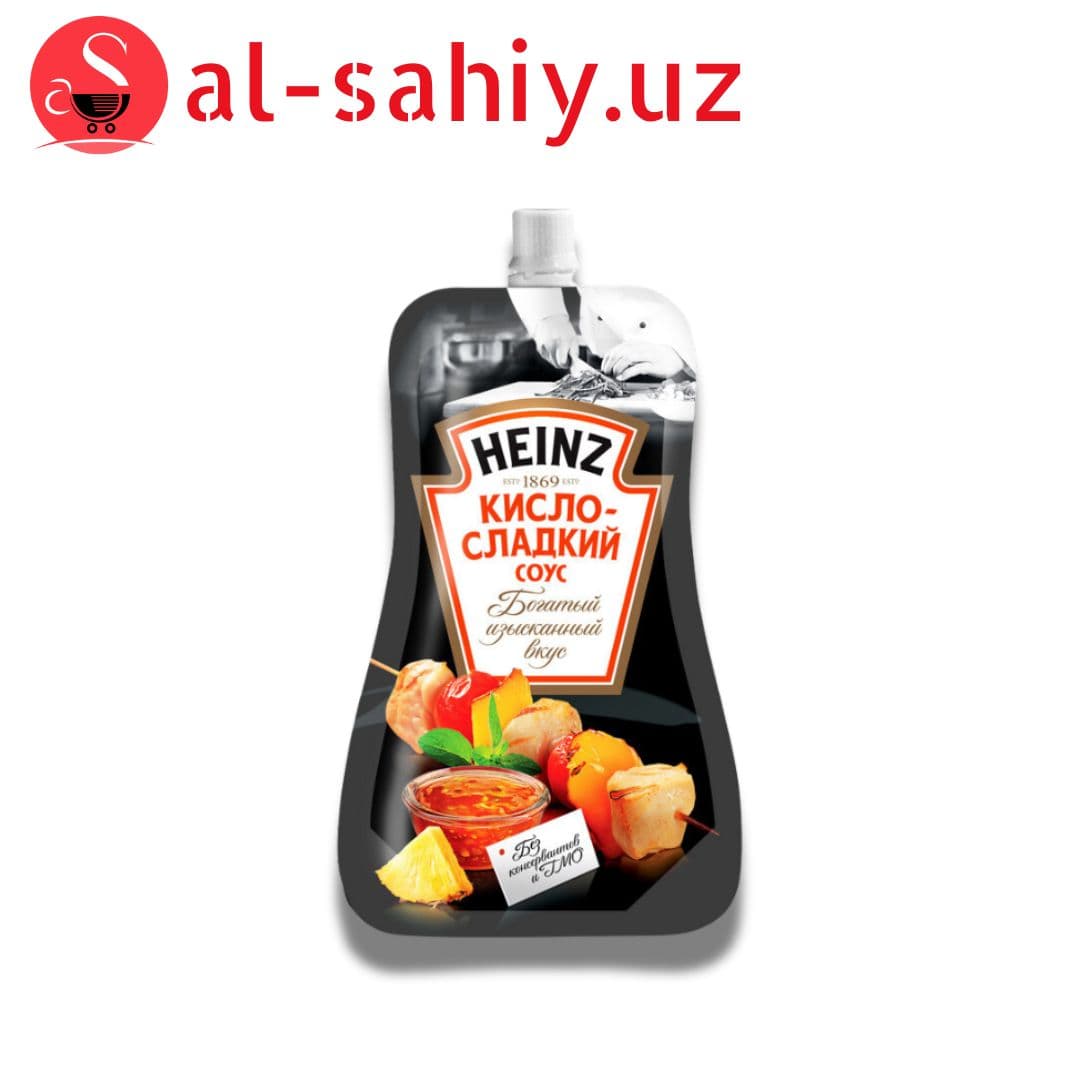 Соус "Heinz" кисло-сладкий дой-пак 200гр