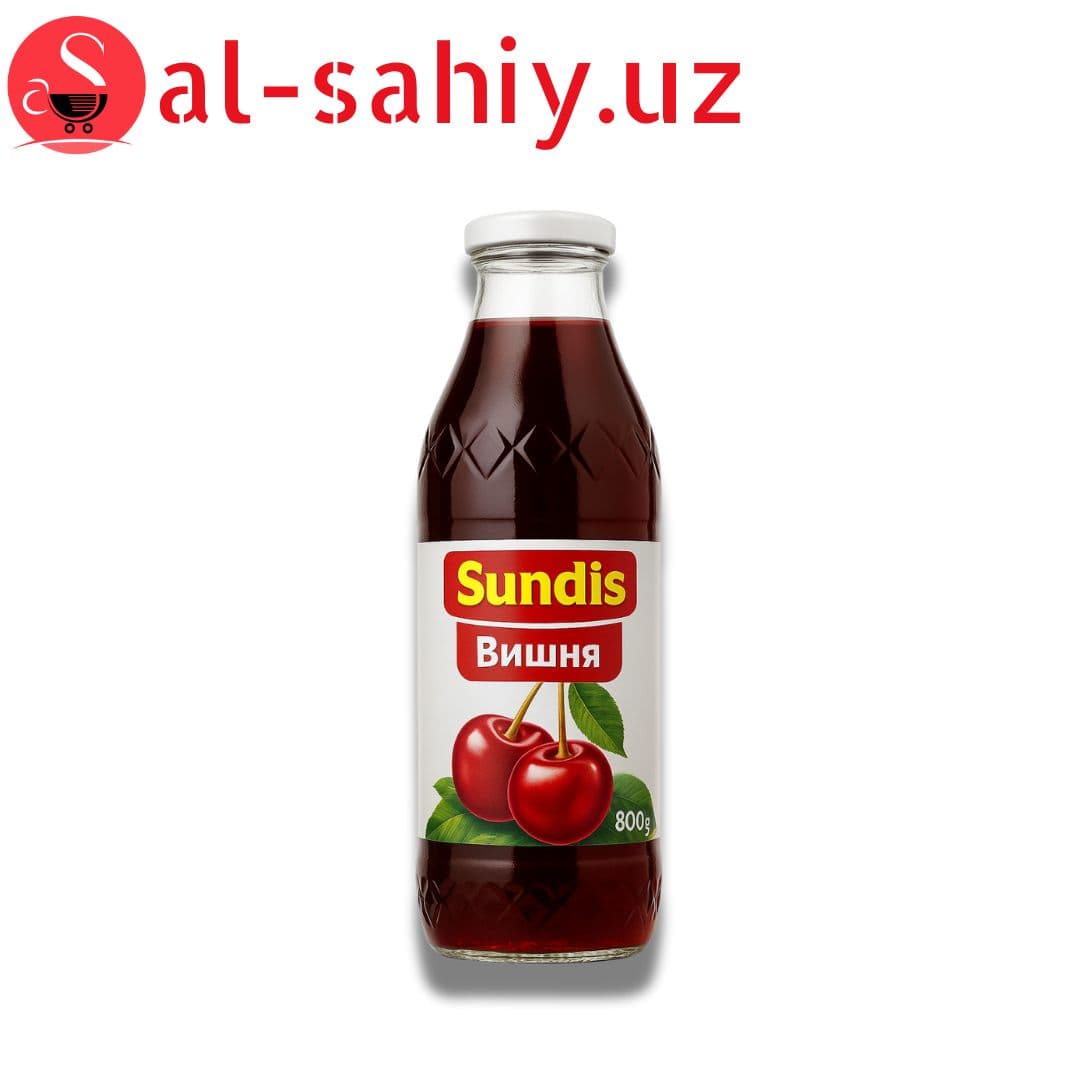 Сок ''Sundis'' вишня 800 гр (бутл)