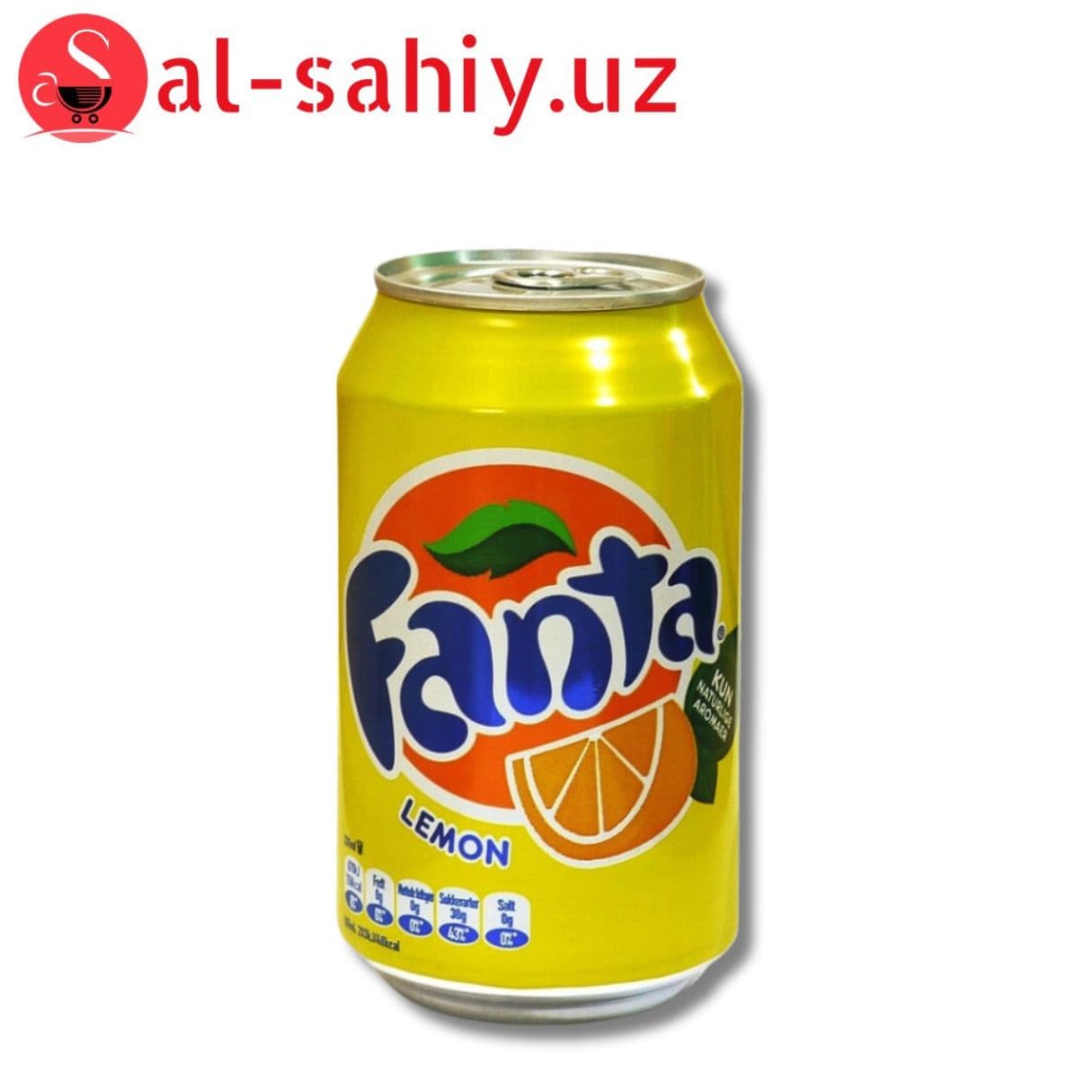 Напиток Fanta лимон 0,33л ж/б