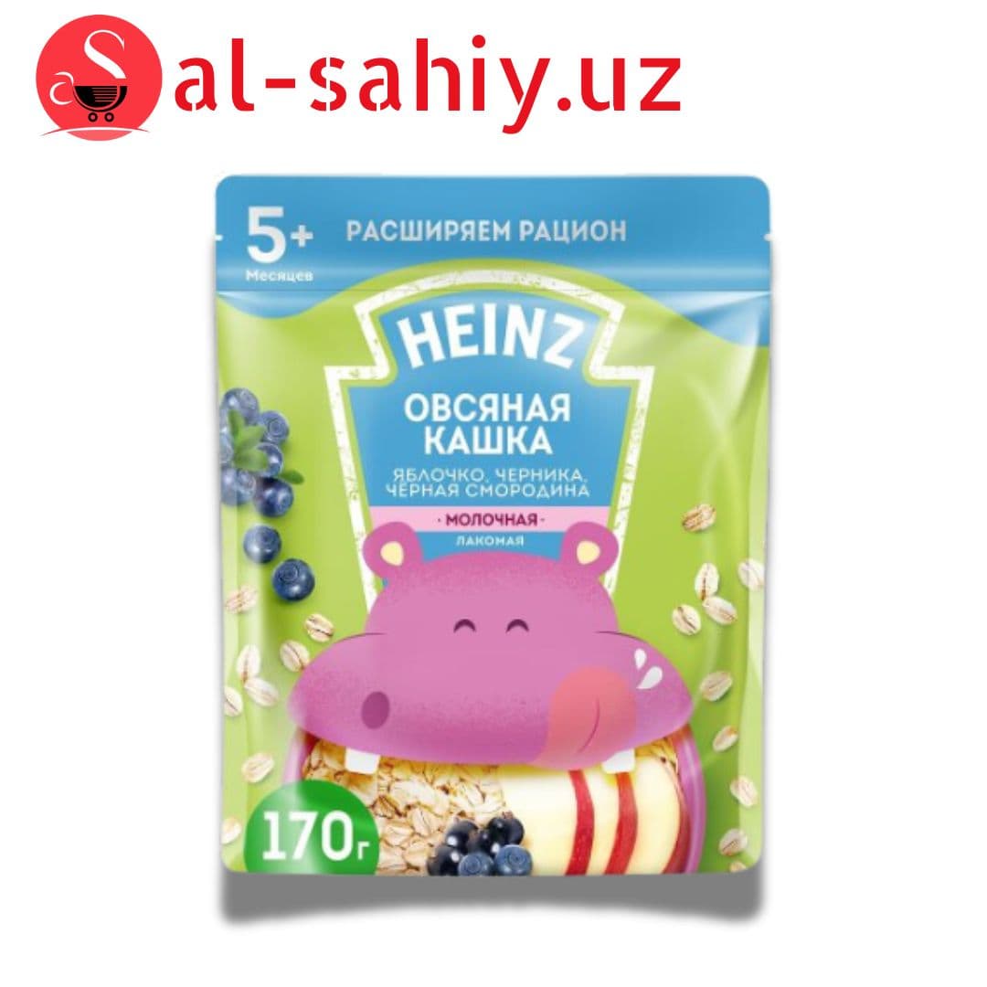 Лакомая кашка Овс Яблолчко. Черника. Черная смородина 170г