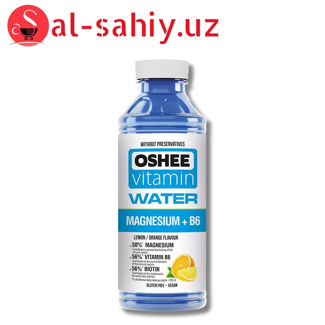 Vitamin Water Magnesium + B6 от Oshee 550 мл