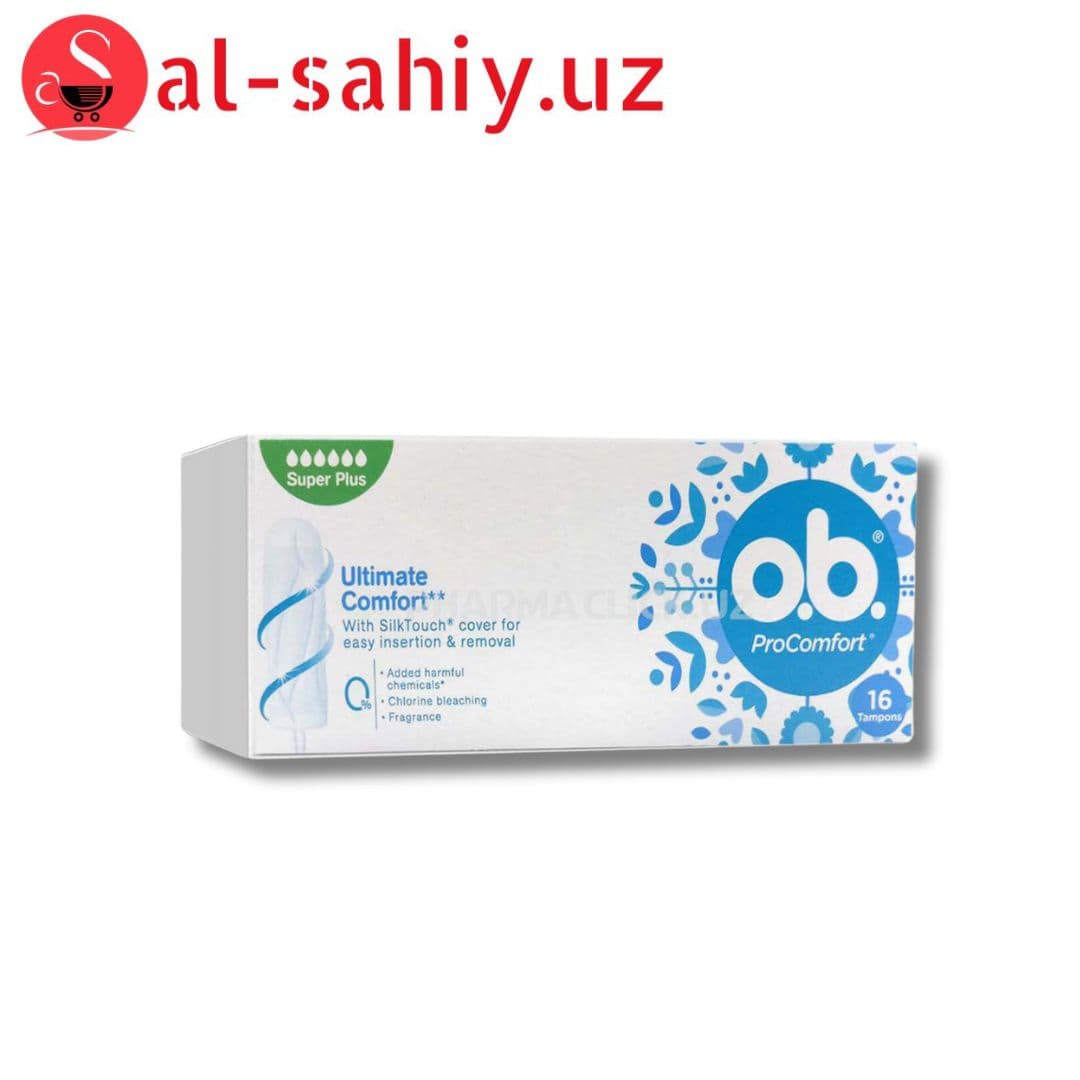 Тампоны o.b. ProComfort Супер плюс 16шт