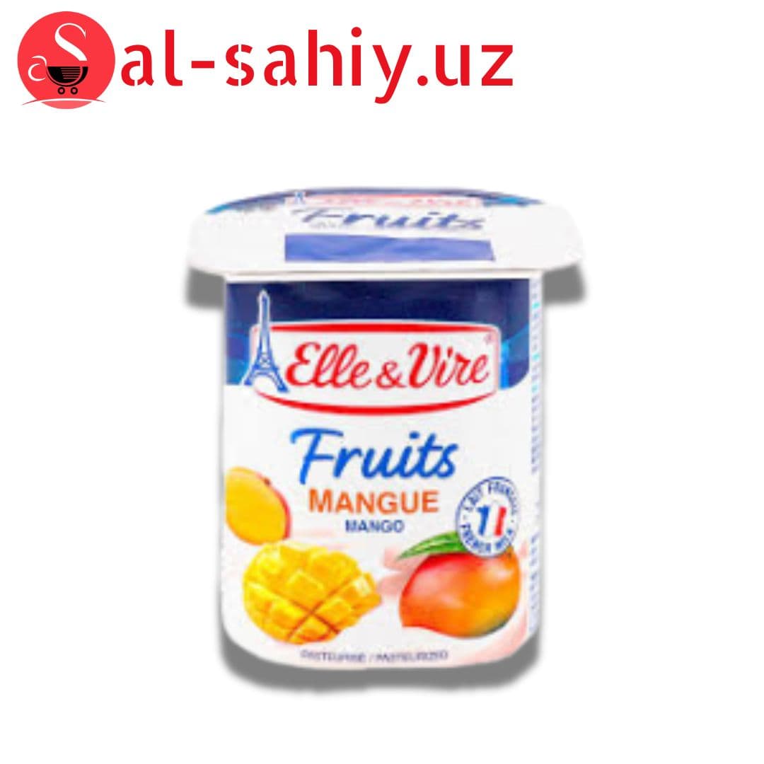 Десерт 1.5% молочный Mango Elle&Vire ст 125г