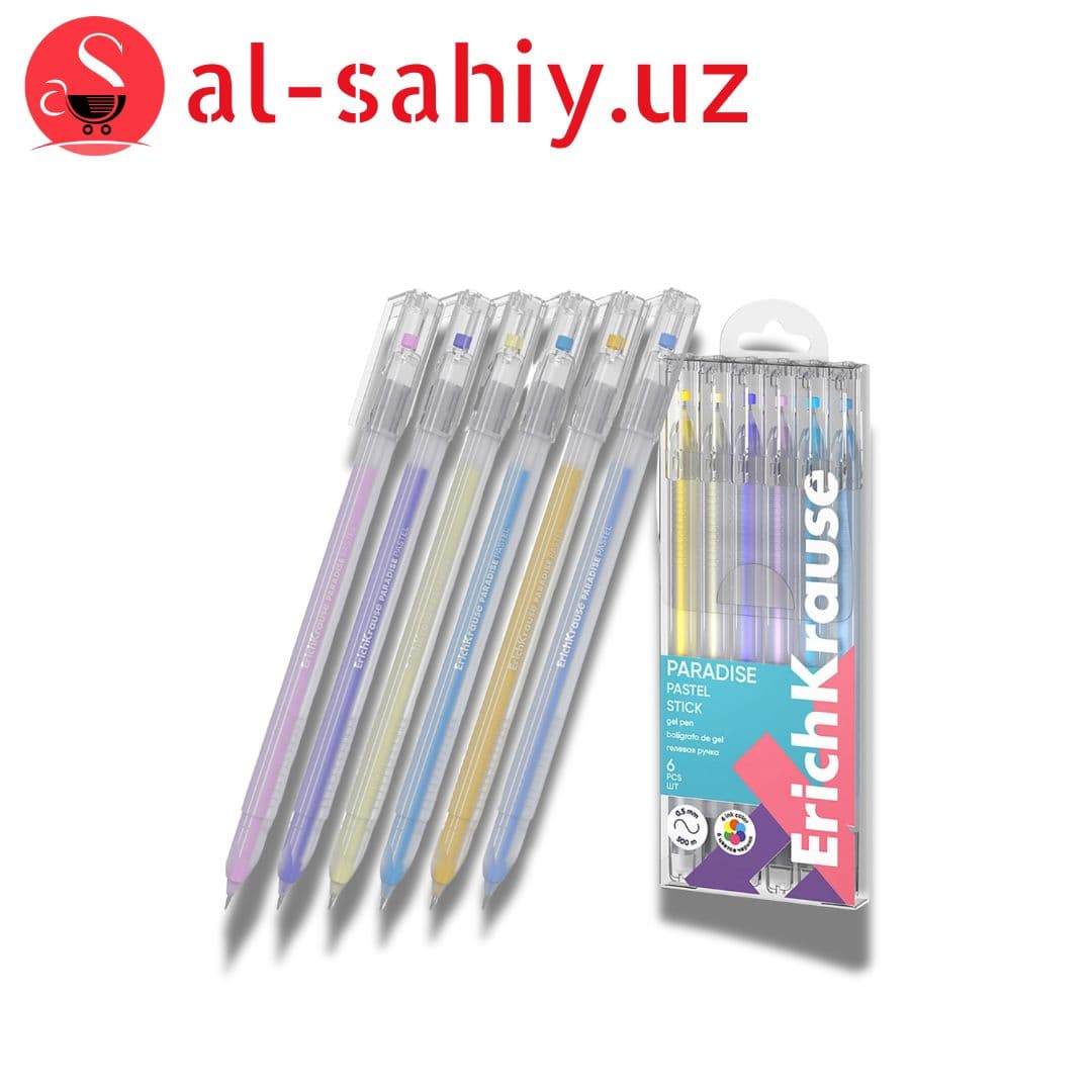 Ручка гелевый Pastel 6 colors
