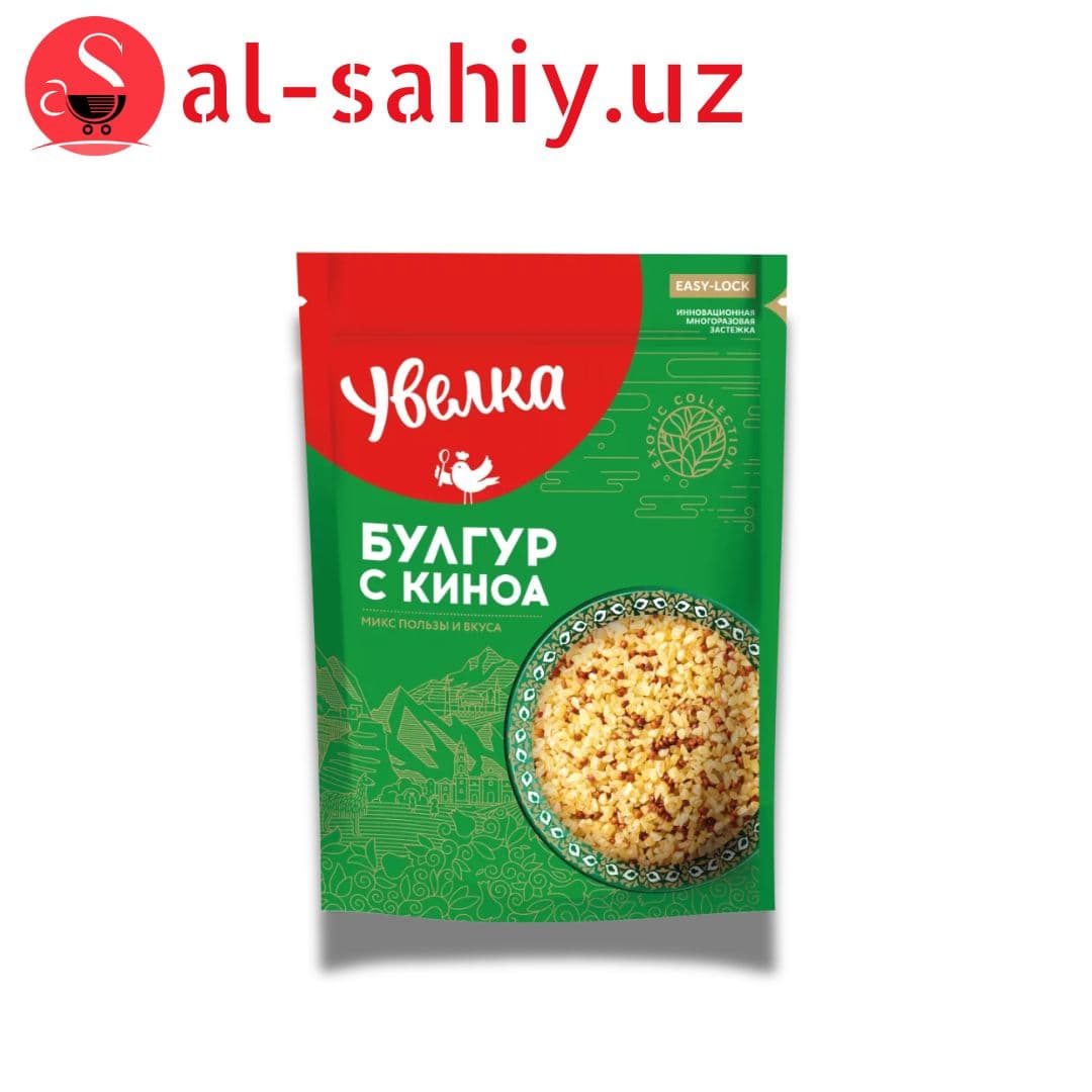 УВЕЛКА Смесь крупы - Булгур и Киноа, 450 г