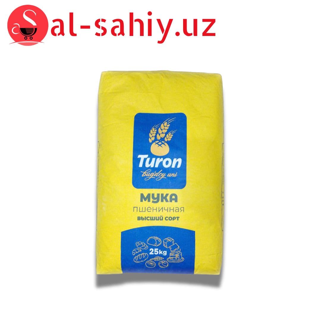Мука выший сорт Turon 25 кг