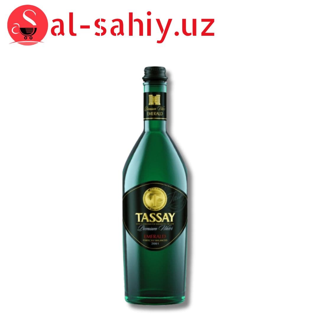 Вода минеральная газ,"TASSAY" Emerald 0,75 мл