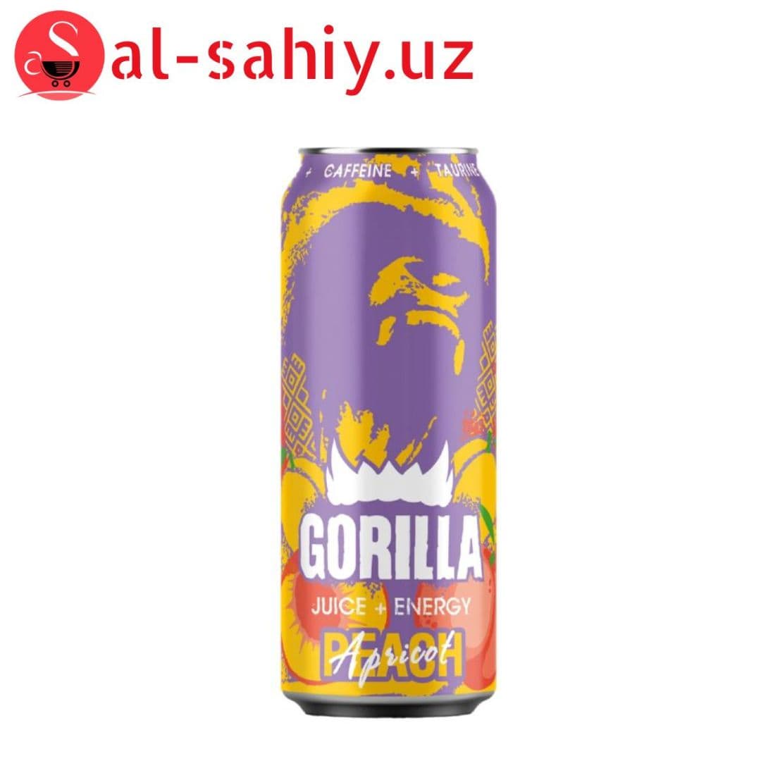 Напиток безалкогольный "Gorilla"Apricot peach