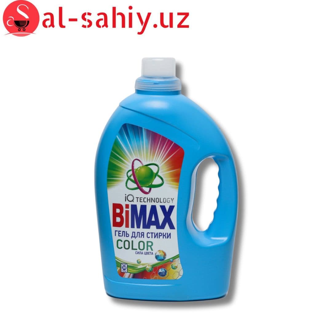 Гель для стирки BiMAX COLOR для цветного белья, 1.95 л
