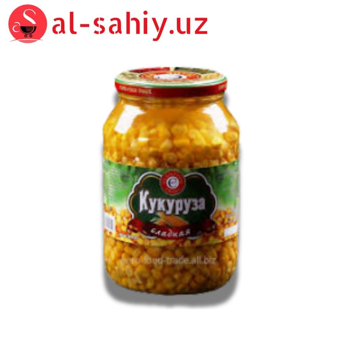 Кукуруза сладкая 1л "EURO FOOD"