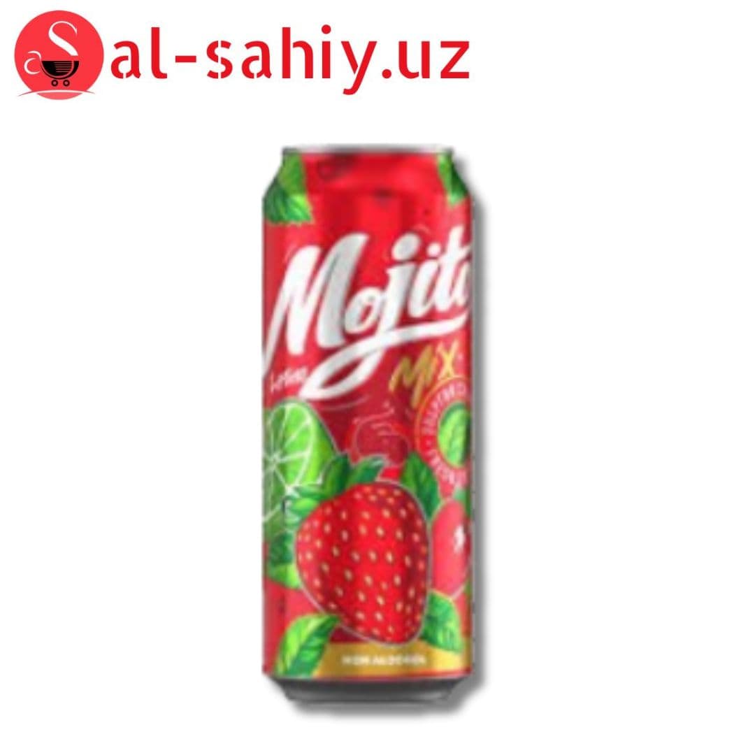 Напиток безалкогольный Geo Natura Mojito клубника, 330 мл