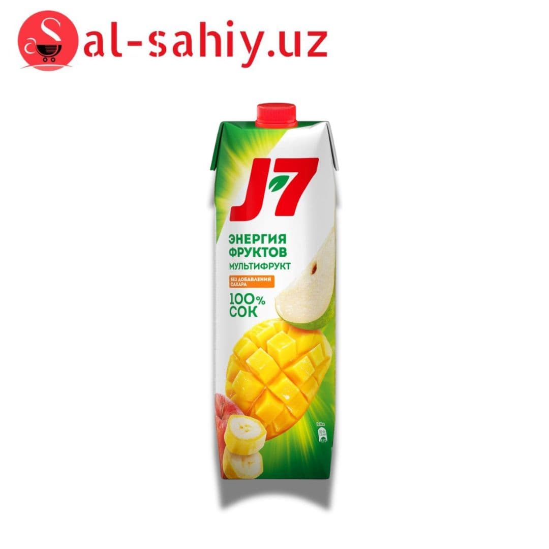Сок J7 Мультифруктовый с мякотью т/пак, 0.97L