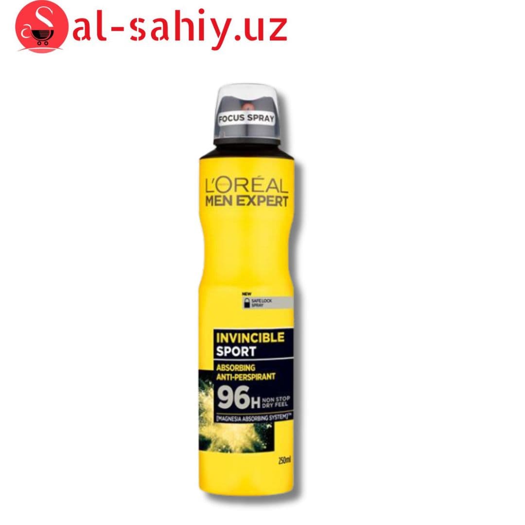 L'oreal Men Expert Invincible Sport 96h Deodorant 250ml