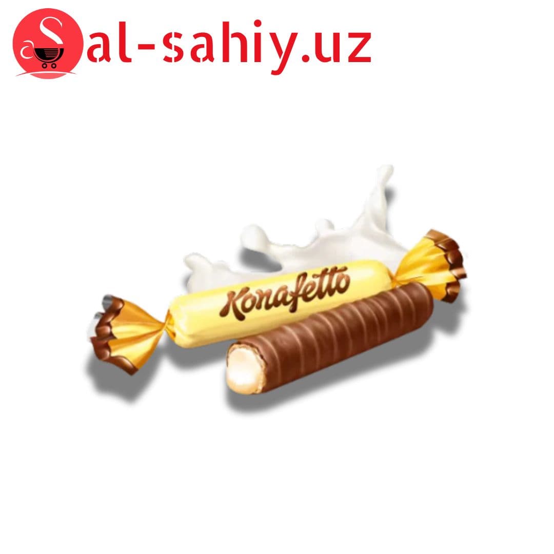 Конфеты глазированные Roshen Konafetto Bianco 1 кг .