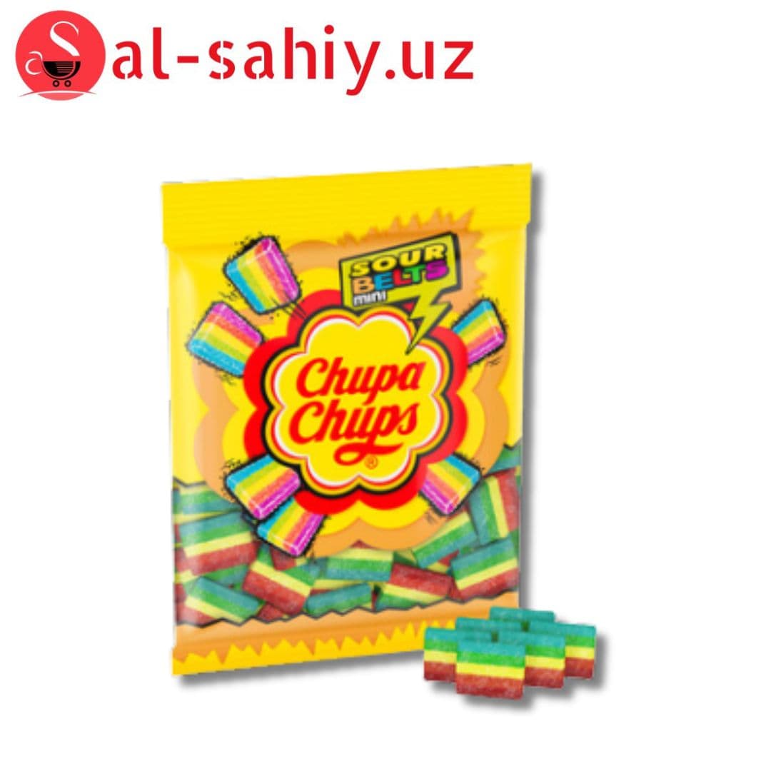 Жевательная марм. "CHupa Chups" Mono Belts 10гр