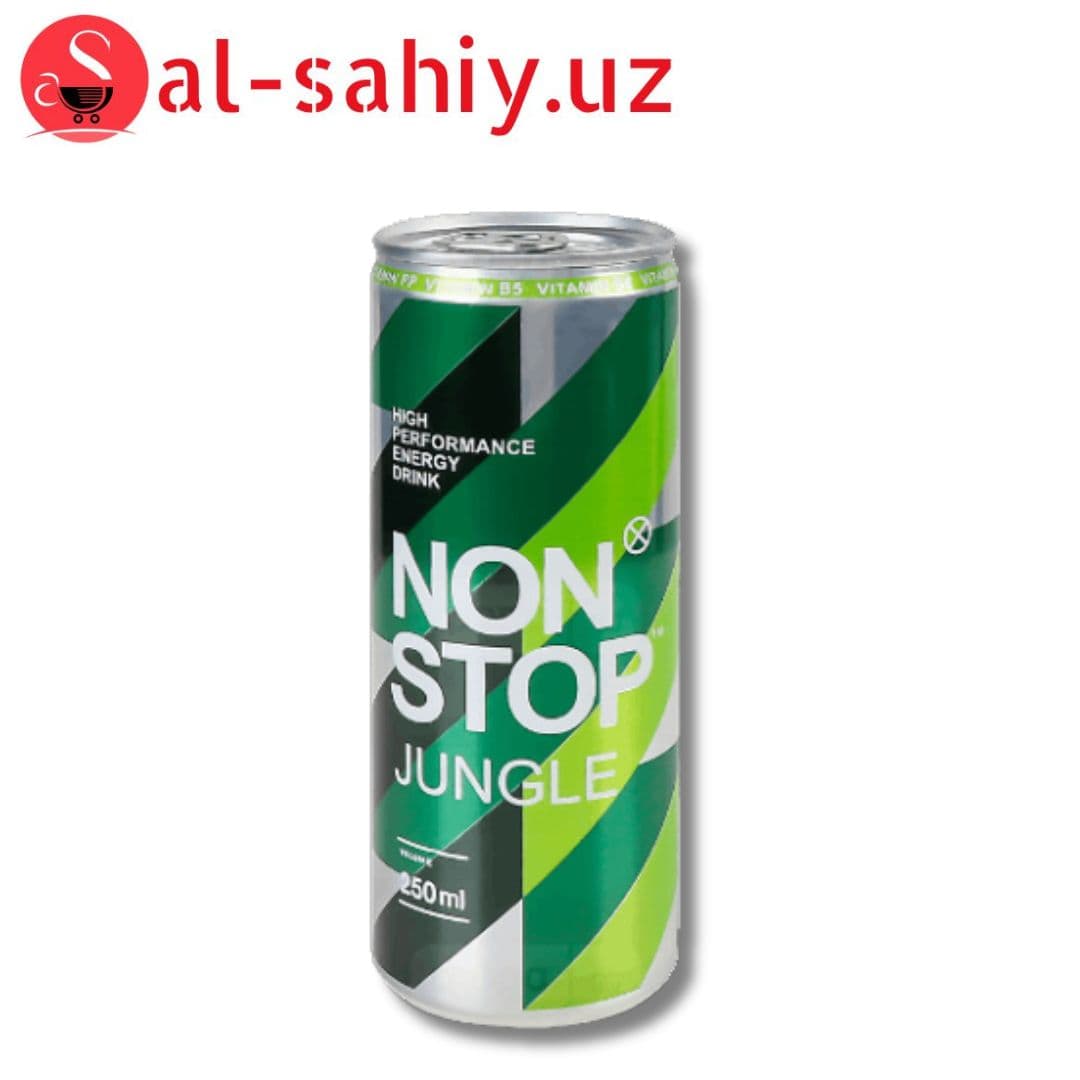 Напиток безалкогольный энергетический Non Stop Эволюшн Фреш Jungle 0.5 л (4820097897217_0)