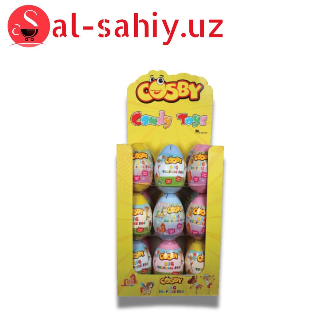 Игрушки Конфеты "COSBY BIG SURPRISE EGG"