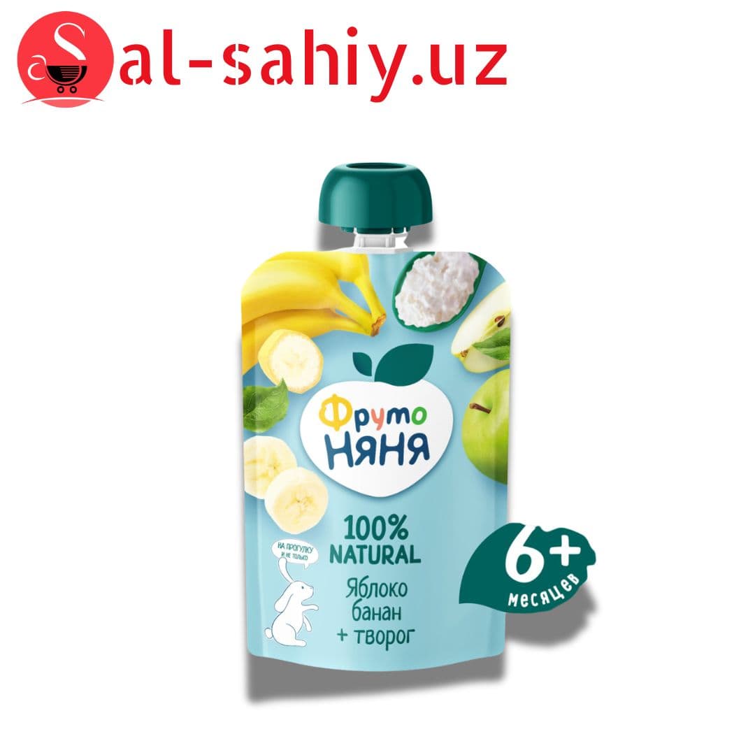 Фруто Няня 90 г Пюре "Банан" п\п