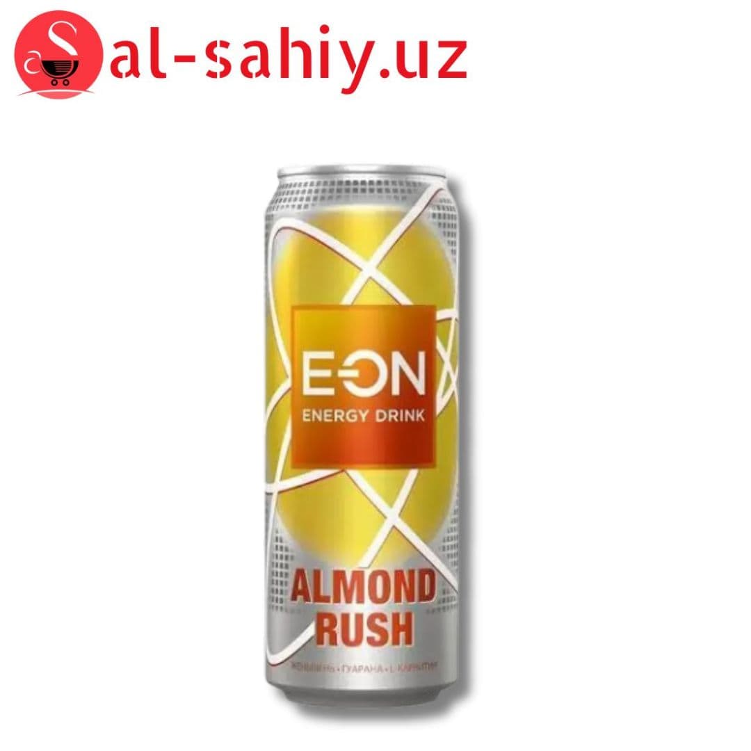 Энергетик E-ON ALMOND RASH ж/б 250мл