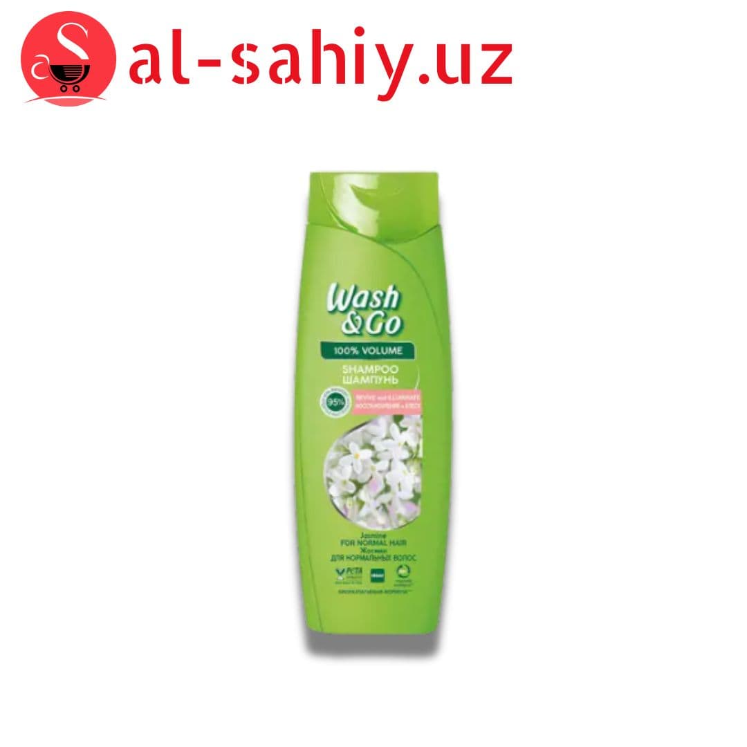 Шампунь для сухих волос алое вера  Wash go  180мл