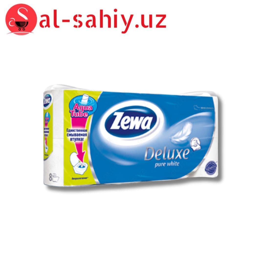 Туалетная бумага ZEWA Deluxe 7/8 3ply