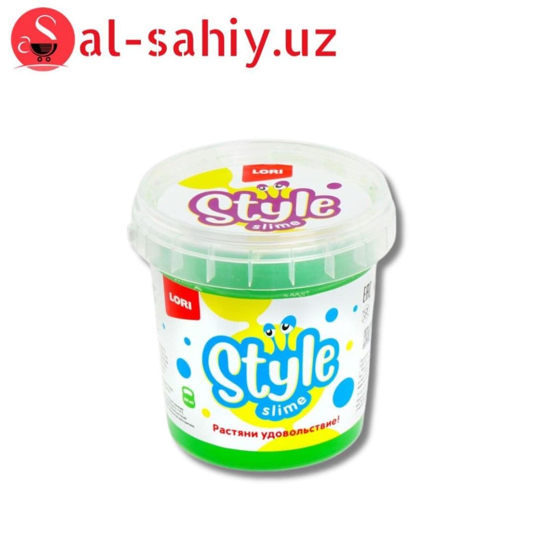STYLE SLIME Классический "Зелёный с ароматом яблока" 150мл
