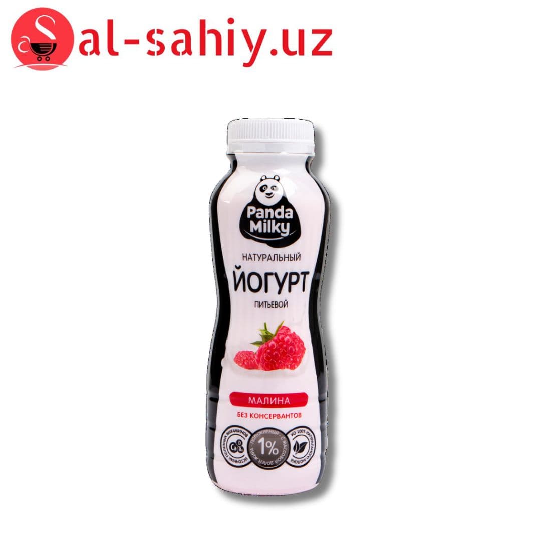 Йогурт Pandamilky 330 гр  Малина