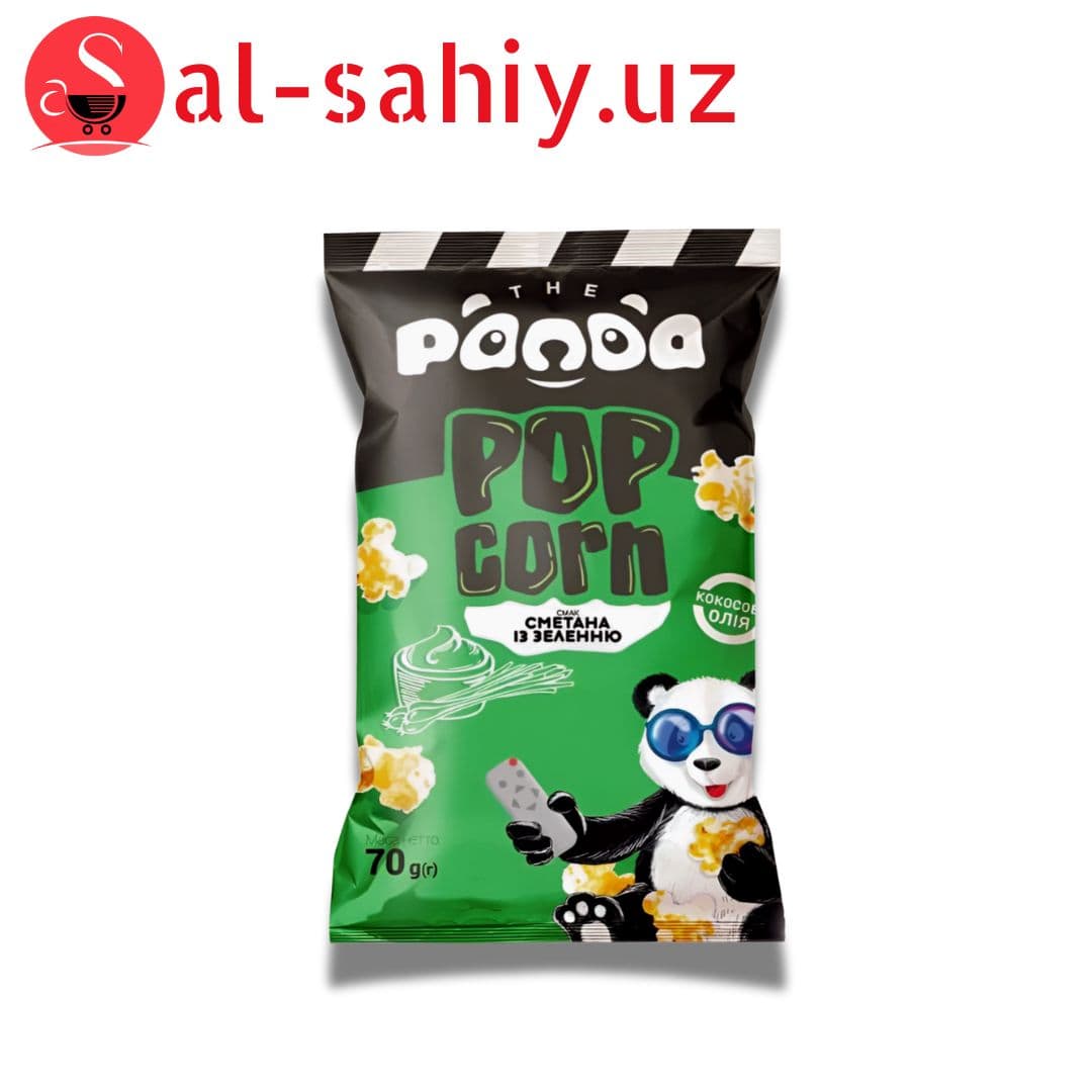 Pop corn 100% из смаком сметани из зеленню 100гр