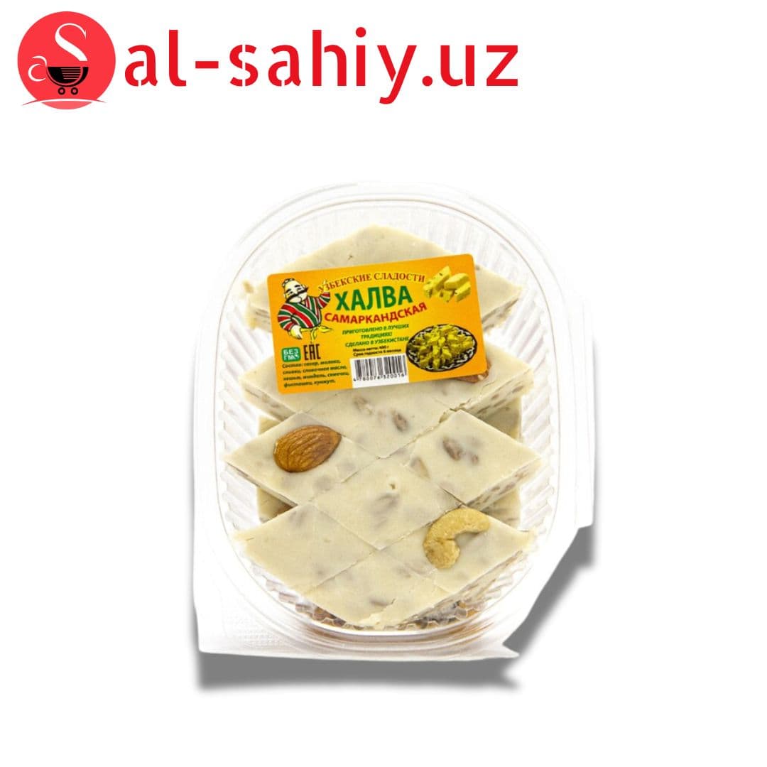 Самаркандская Халва Десертная  "TOLIB" 400гр
