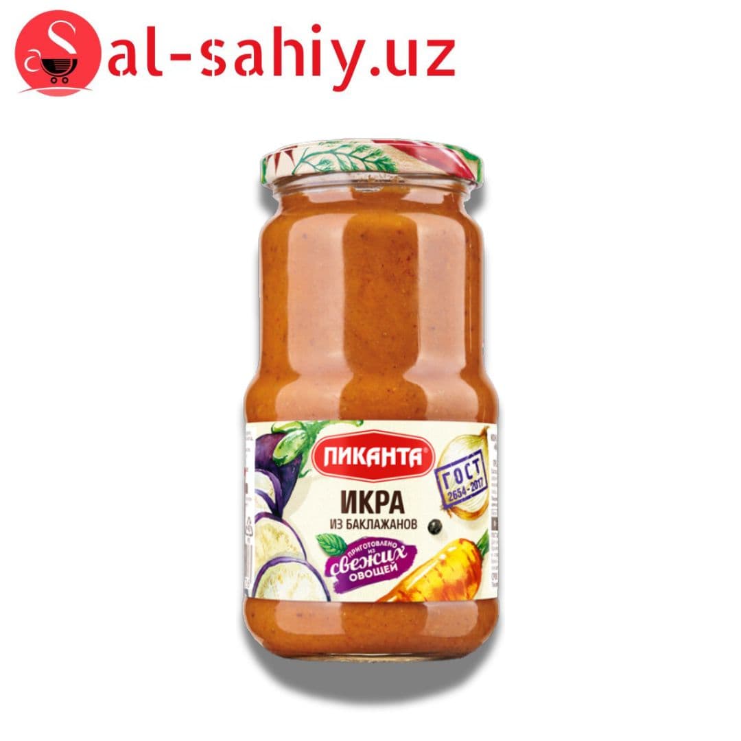 Икра из баклажанов Пиканта, 450 г,